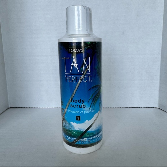 Toma’s Tan Perfect Other - New Sealed Toma’s Tan Perfect Body Scrub 5 fl oz Papaya Summer Vacation Beach